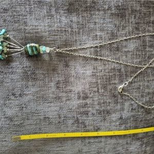 AMAZING Italian Glass Necklace Earrings Set